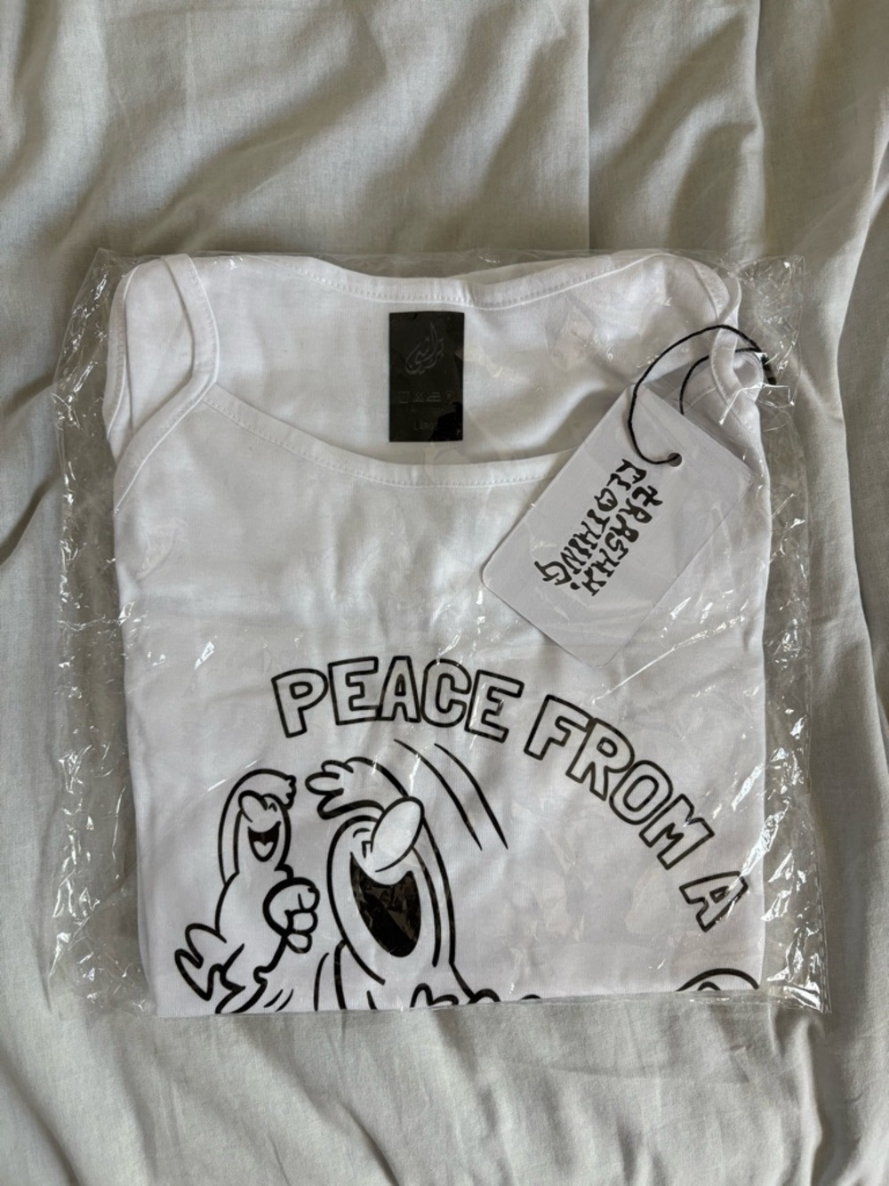 Trashy Clothing Peace From A Colonizer Tank